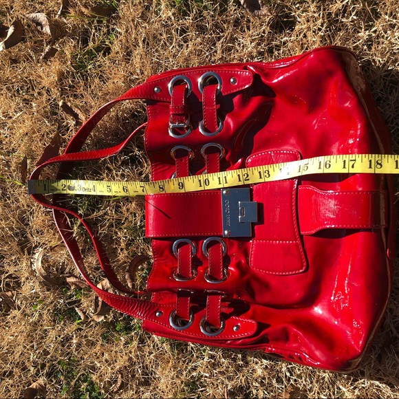 Jimmy Choo Riki Bag Red Leather - Picture 4 of 8